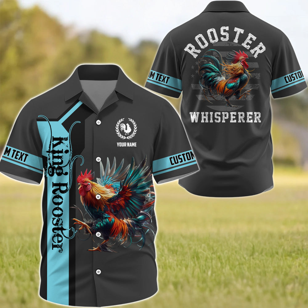 Personalized Rooster Whisperer Shirt, Gift For Rooster Lover T1807