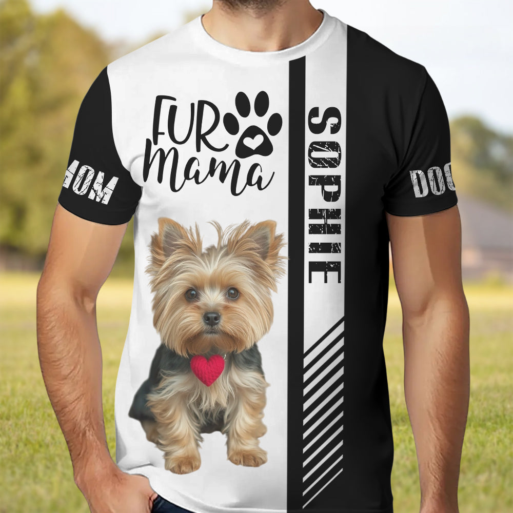 Life Is Better With A Dog, Custom Photo Dog Shirt, Gift For Dog Lover T1807