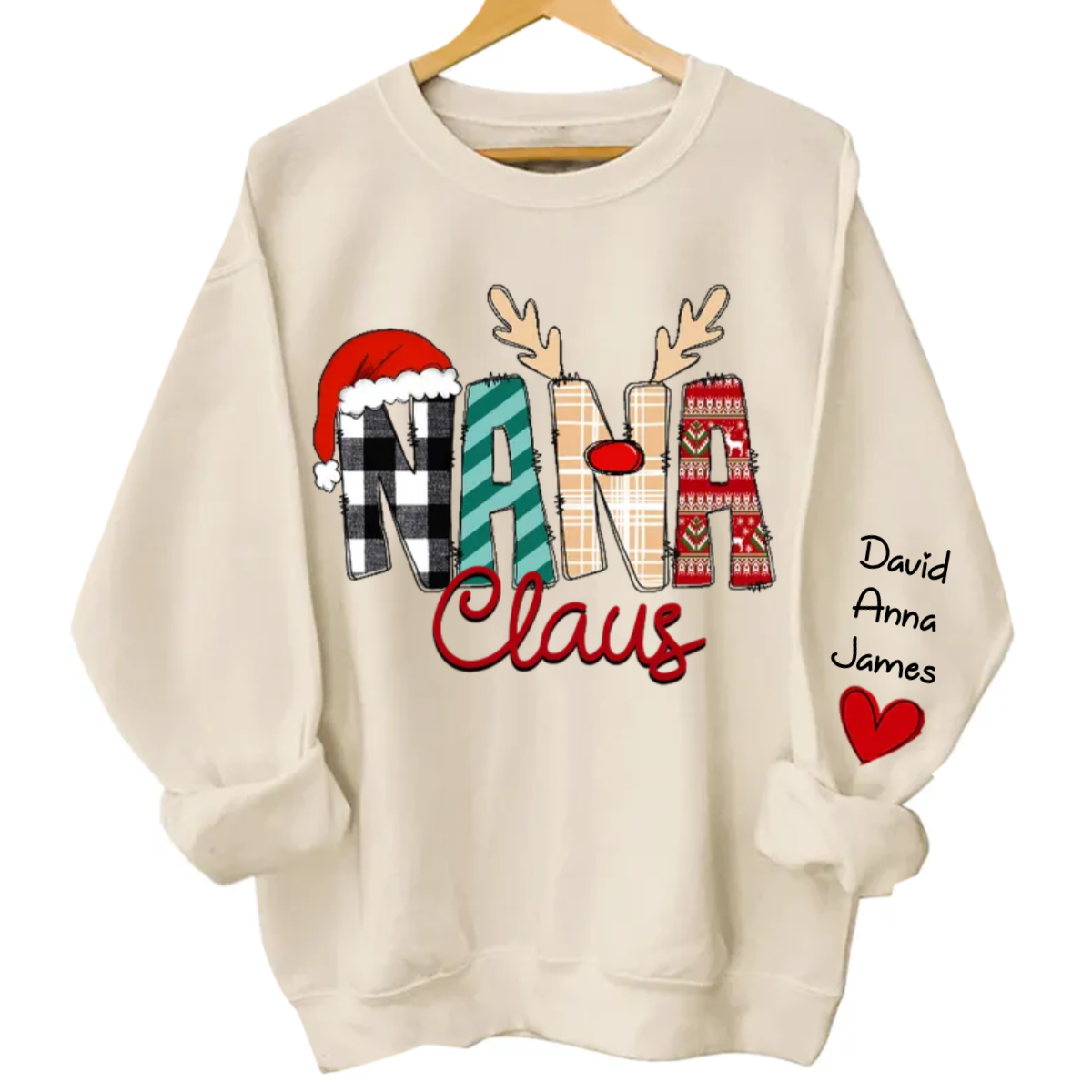 Gigi Claus Custom Sweatshirt - Family Best Gifts For Christmas New