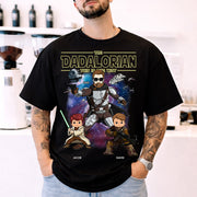 Custom The Dadalorian This Is The Way Vintage Style Shirt For Dad - Father's Day Gift Idea 2026