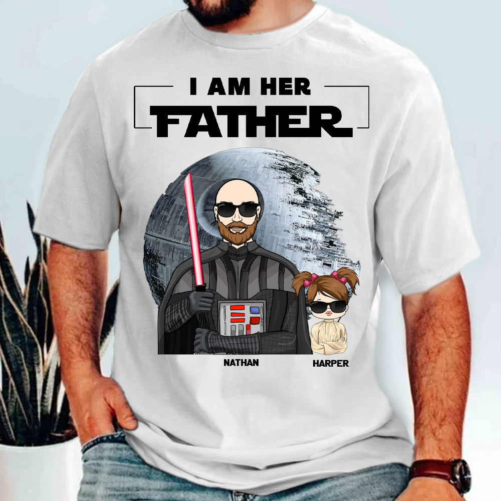 I Am Their Father - Custom Shirt With Kids Gift For Dad Mom