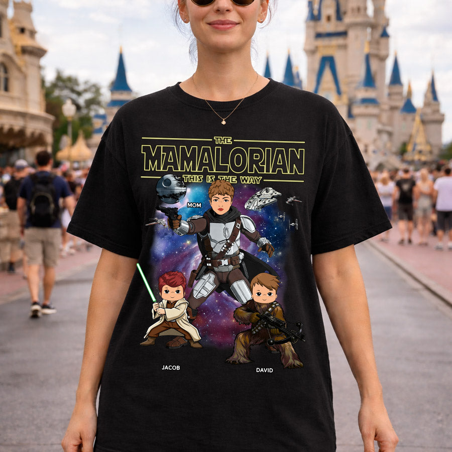 Custom The Mamalorian This Is The Way Vintage Style Shirt For Mom - Mother’s Day Gift Idea 2026