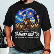 Grandpasquatch Personalized Shirt - Father's Day Gift For Family Members Vr3