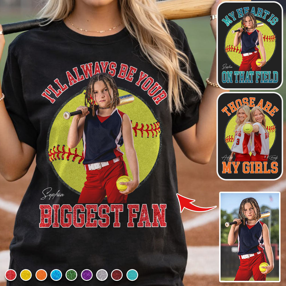 Those Are My Boys - Personalized Shirt For Baseball Family Custom Photos NA04 Vrs 2