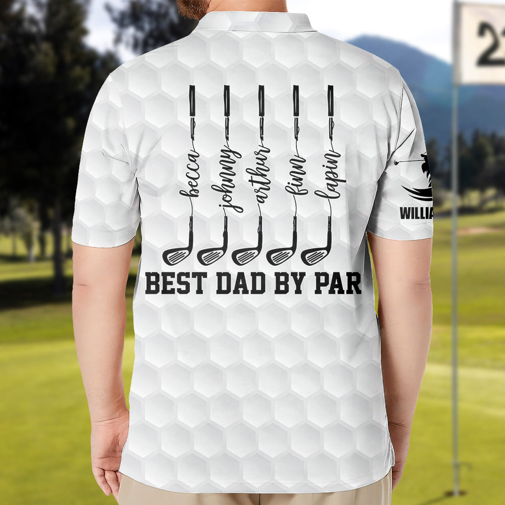 Personalized Golf Polo Shirt Gift for Dad, Father