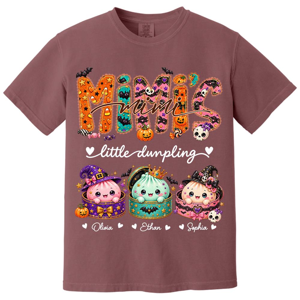 Custom Mimi's Little Dumpling Shirt, Halloween Fall Season L0411 Hv01