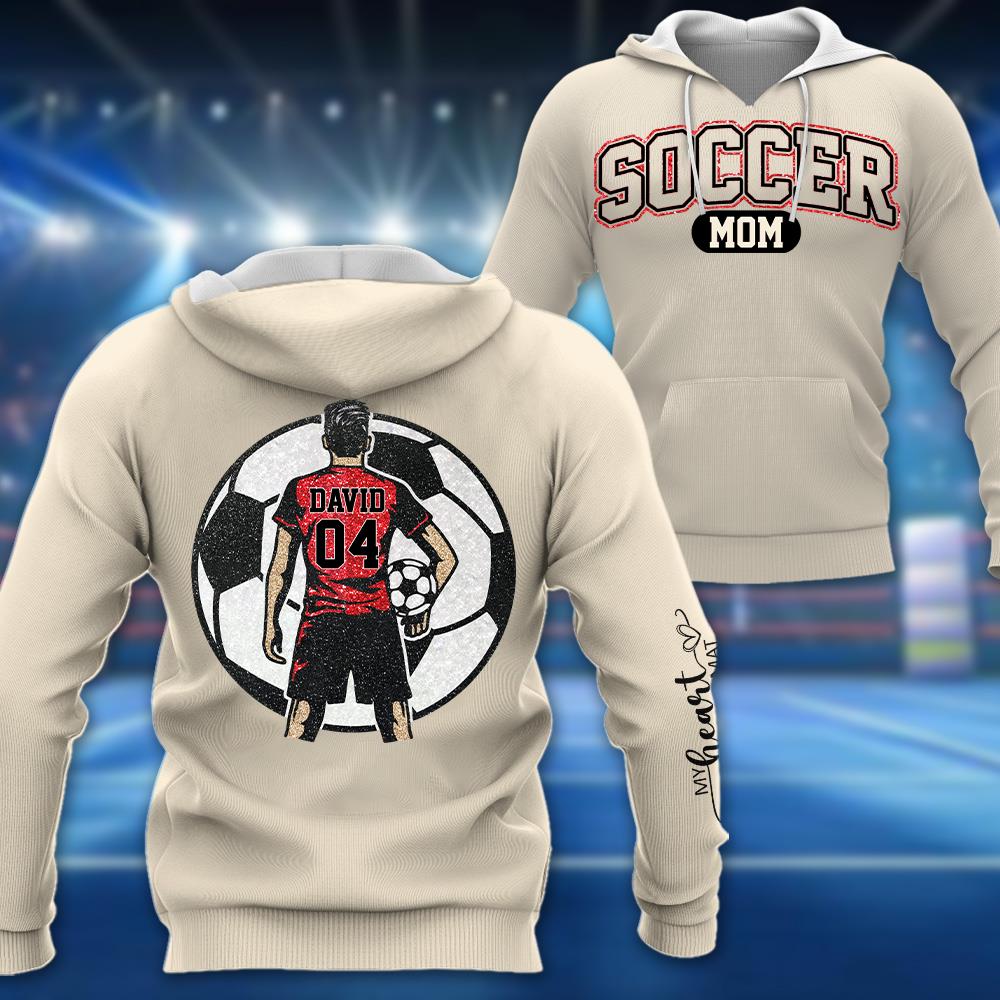 Soccer Mom - I'll Always Be Your Biggest Fan Personalized Shirt For Soccer Family NA04 Nh00