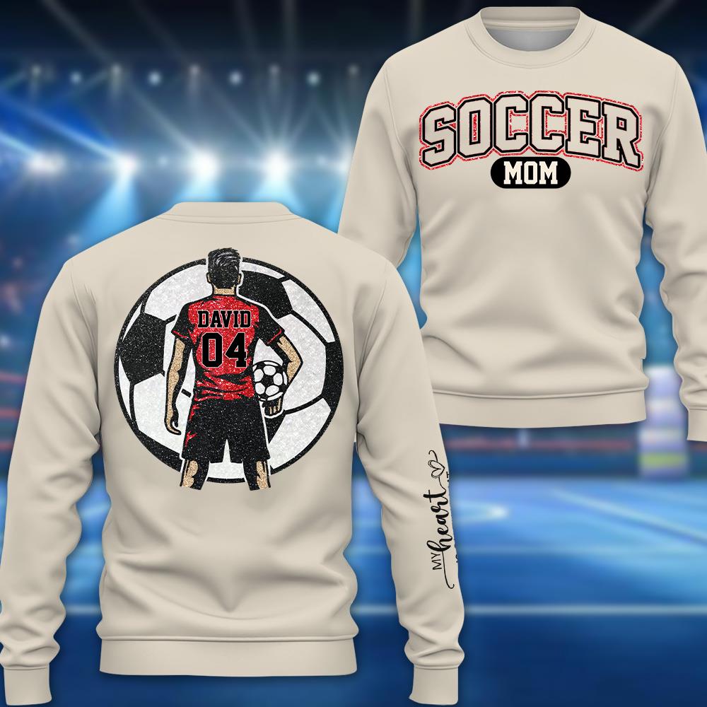 Soccer Mom - I'll Always Be Your Biggest Fan Personalized Shirt For Soccer Family NA04 Nh00