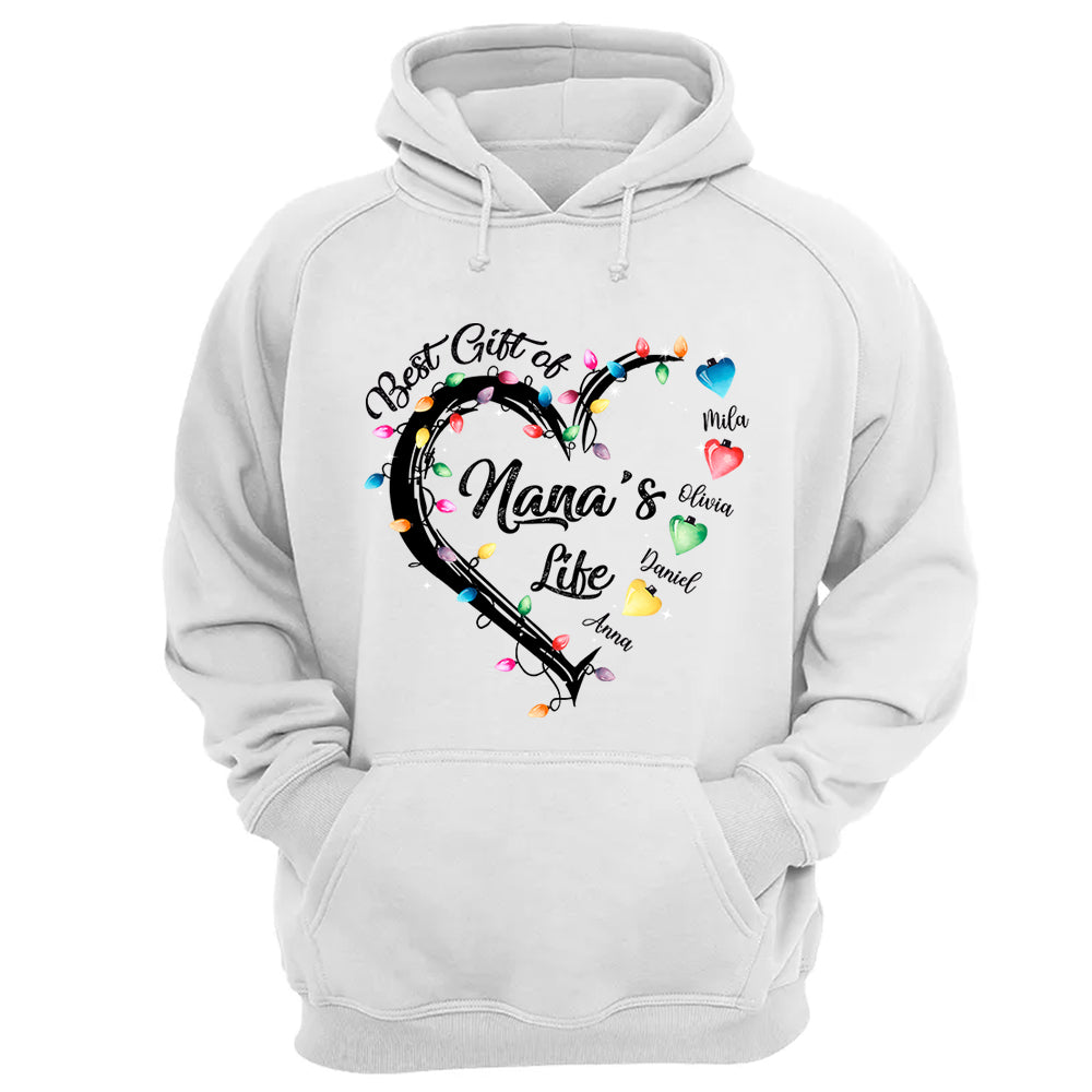 The Lights Of Nana's Life Personalized Shirts, Nickname And Names Can Be Changed Tu20