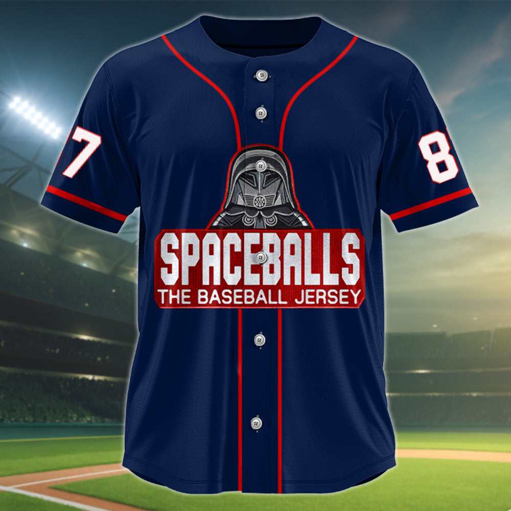 Spaceballs The Football Jersey Personalized Football Jersey Shirt  Hv01