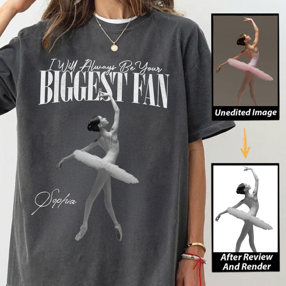 My Heart Is On That Stage - Washed Tee Retro Bootleg Shirt For Dance, Ballet Family A2110