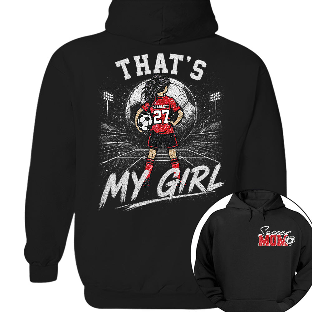Personalized Soccer Mom Shirt, Custom Those Are My Boys T-Shirt, Team Name & Player Number Tee, Soccer Season Gift Na02 VH01