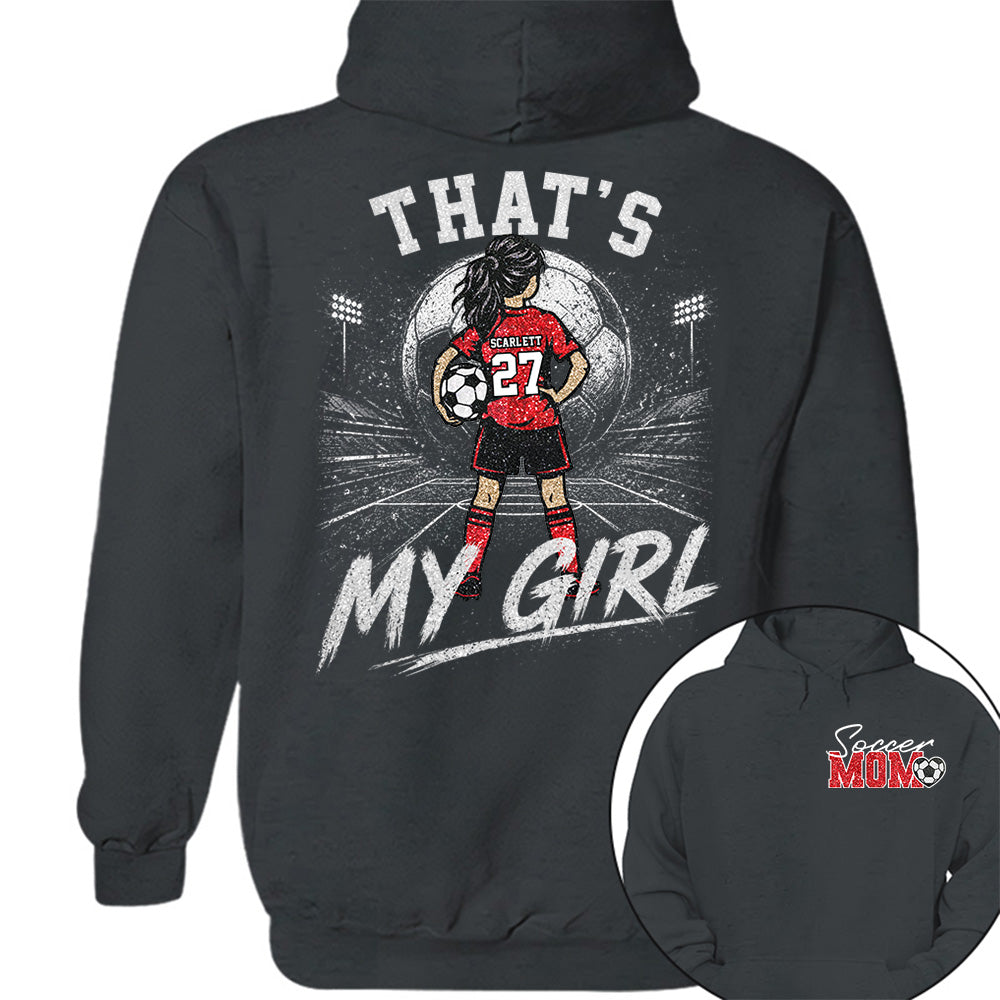 Personalized Soccer Mom Shirt, Custom Those Are My Boys T-Shirt, Team Name & Player Number Tee, Soccer Season Gift Na02 VH01