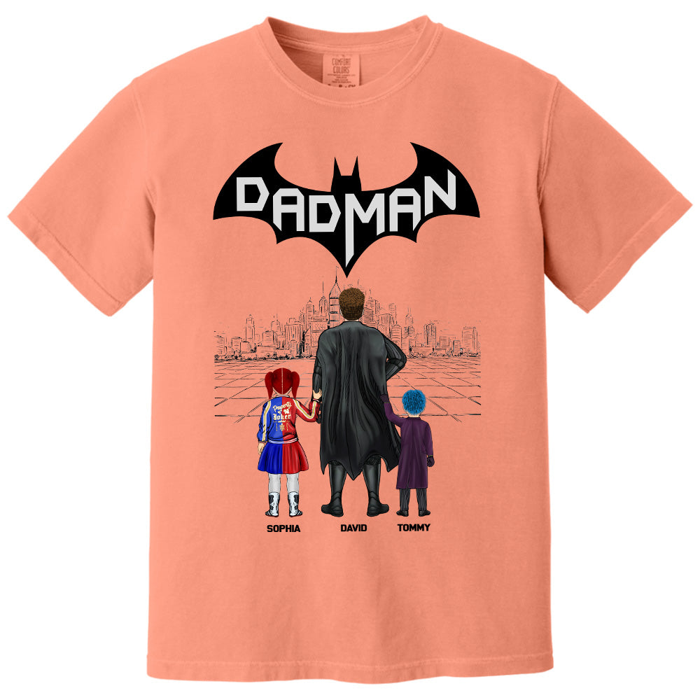 My Superhero Dadman, Gift For Father's Day, Personalized Shirt T1807 pt99