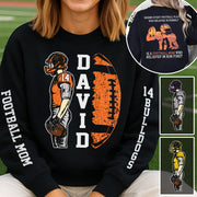 Behind A Football Player Shirt For Football Family - Personalized Shirt Custom Players NA04 Pt99
