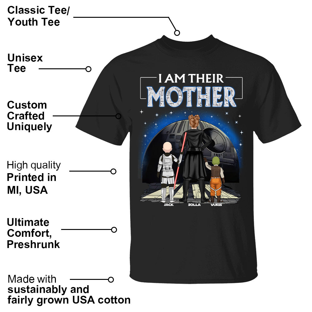 I Am Their Mother - Personalized Gifts For Mom Tu20