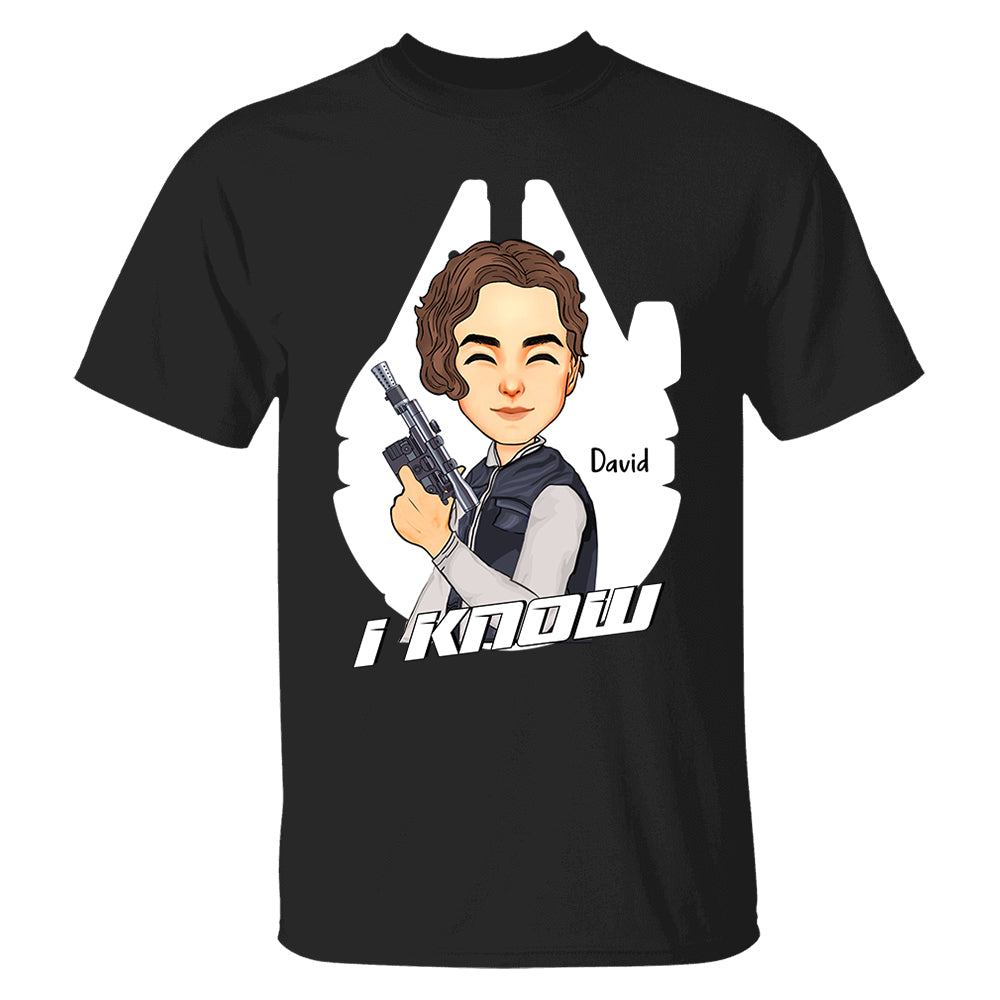 Personalized I Love You I Know Shirt - Custom Gift For Couple Vr2 Nh00