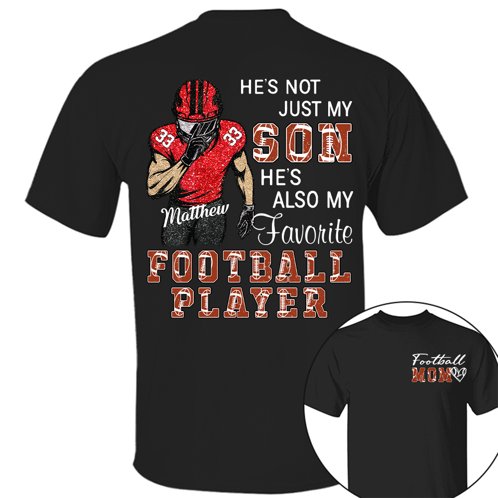 Custom Football Mom Shirt, Game Day Gift L0411 Hv01