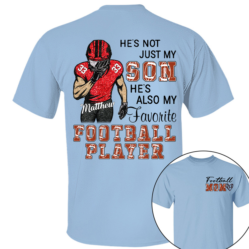 Custom Football Mom Shirt, Game Day Gift L0411 Hv01