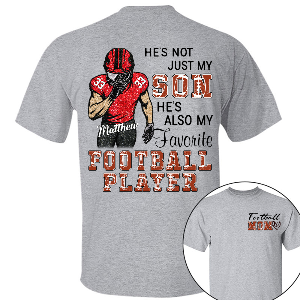 Custom Football Mom Shirt, Game Day Gift L0411 Hv01