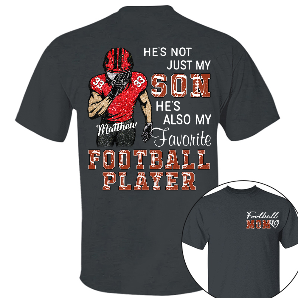 Custom Football Mom Shirt, Game Day Gift L0411 Hv01