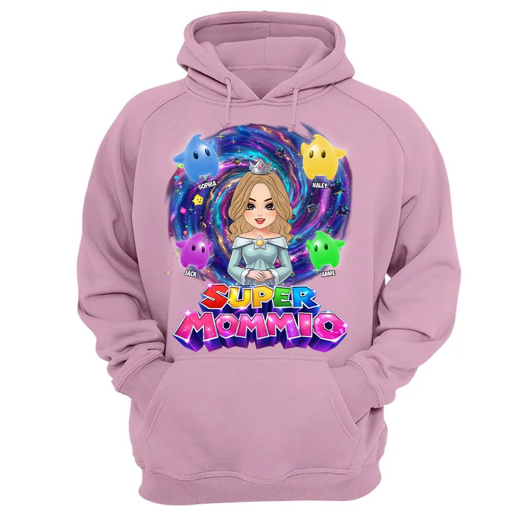 Super Mommio Galaxy Customized Shirt, Gift For Mommy Mama L0411 Hv01