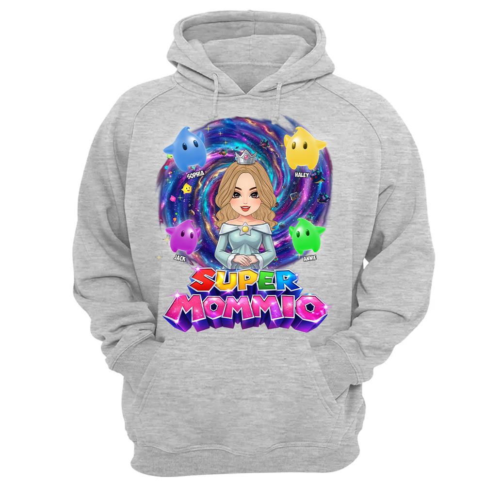Super Mommio Galaxy Customized Shirt, Gift For Mommy Mama L0411 Hv01