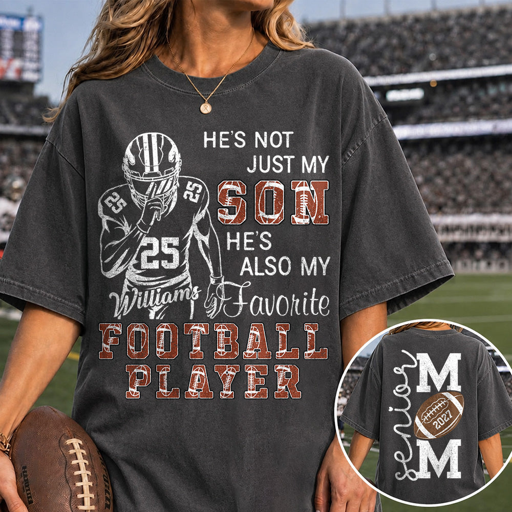 Custom Senior Football Mom 2027 Shirt, Sports Mom Gift L0411 Hv01