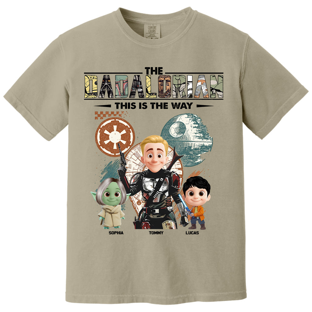 The Dadalorian This Is The Way - Father's Day Gift Pt99
