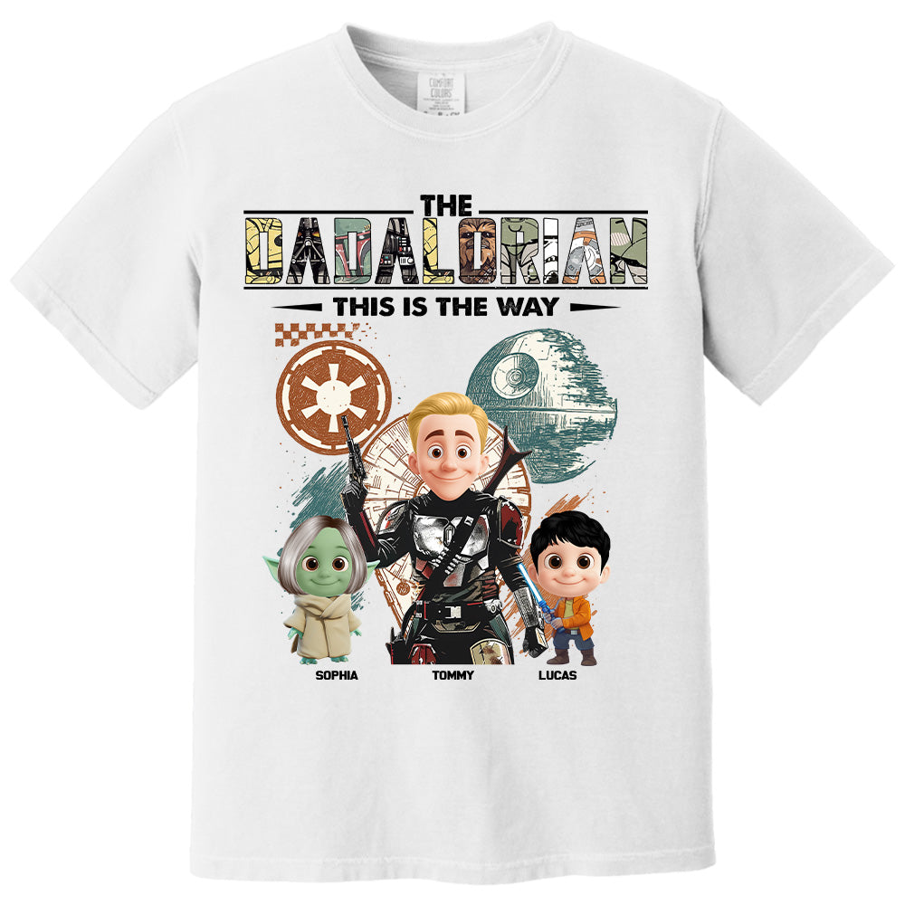 The Dadalorian This Is The Way - Father's Day Gift Pt99