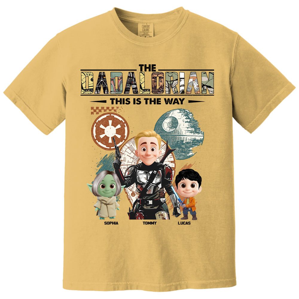 The Dadalorian This Is The Way - Father's Day Gift Pt99