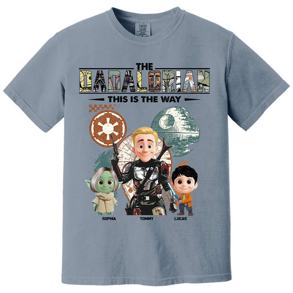 The Dadalorian This Is The Way - Father's Day Gift Pt99