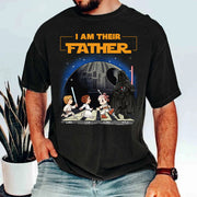 Personalized I Am Their Father Shirt, Fathers Day Shirt, Custom Dad And Kids Name Shirt, Gift for Dad