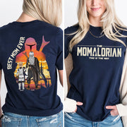 Best Mom Ever - The Momalorian Personalized Shirt Gift For Mom - Custom Mother's Day Gift 2025