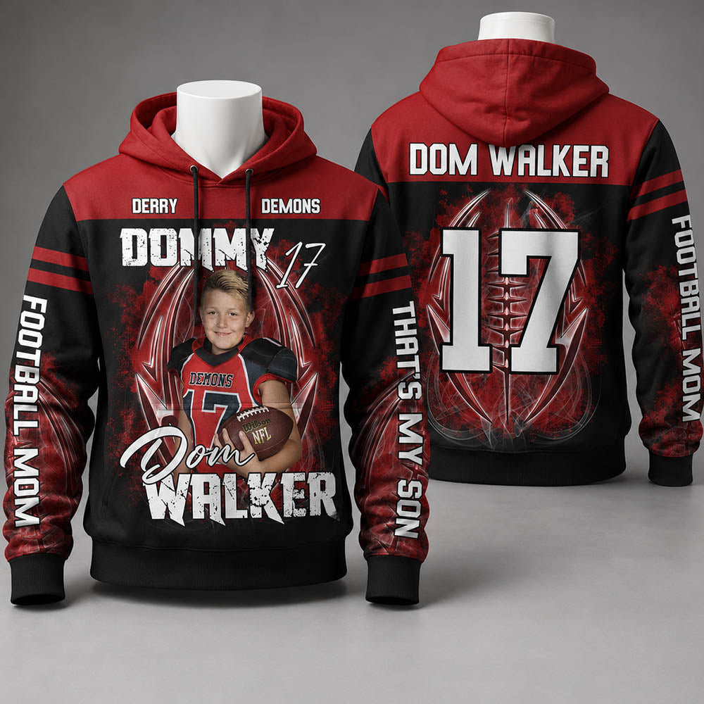 Personalized All Over Print Shirt For Football Family Game Day Shirt H2511