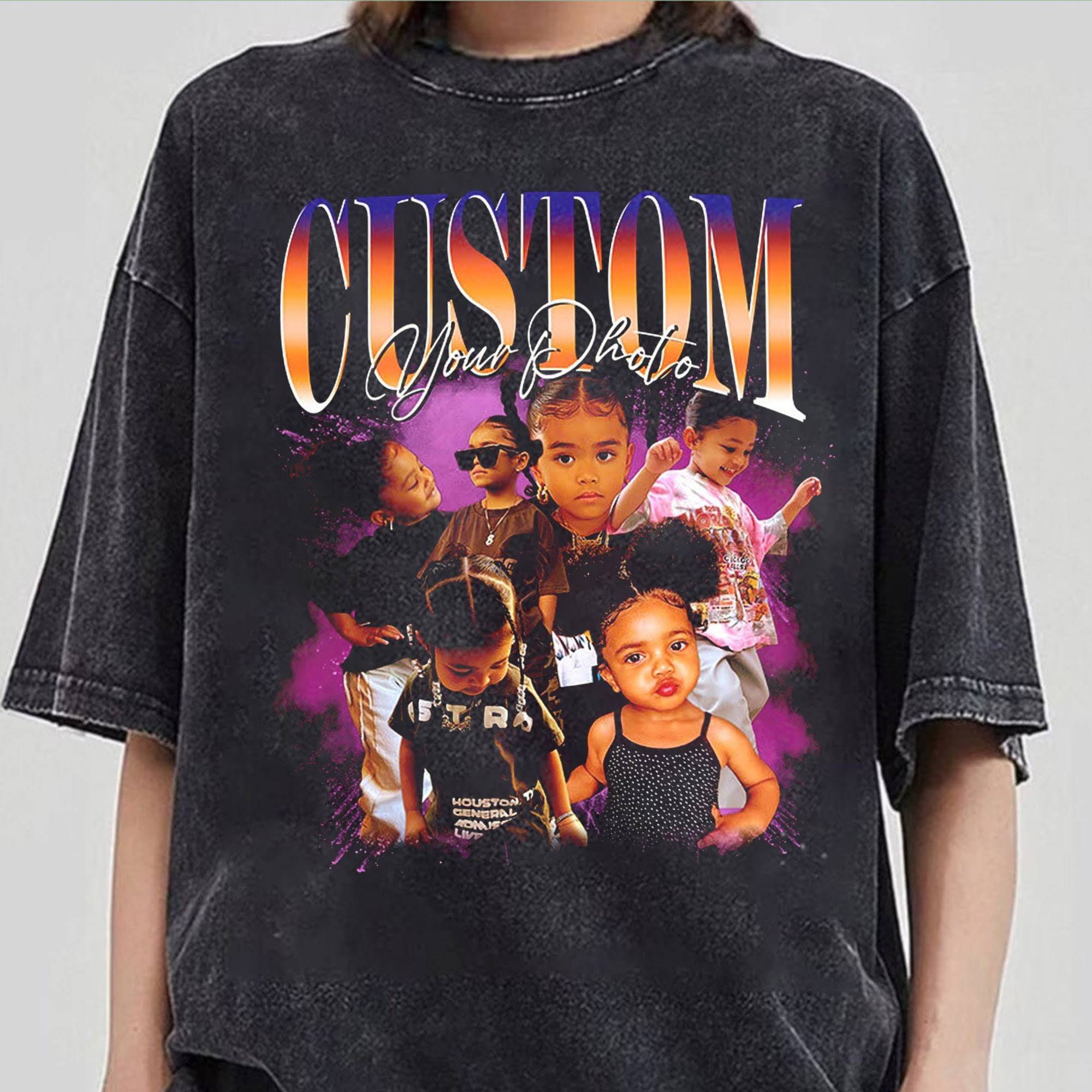 Adult Custom Bootleg Shirt 90s Vintage Bootleg Custom Face Personalized T Shirt