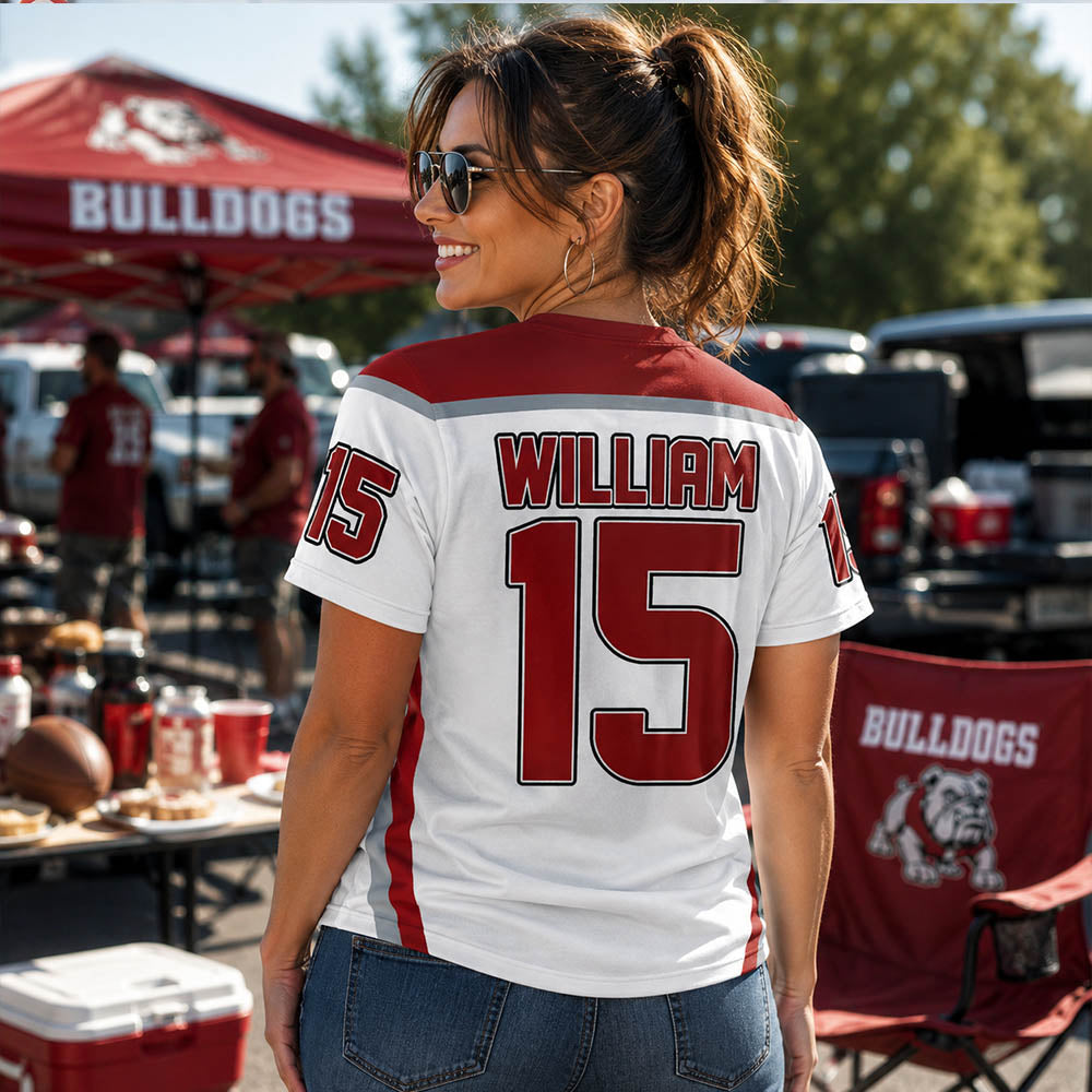 Custom Photo Football Game Day Football Shirt Gift For Football Lovers - Personalized Gift For Football Player K1702