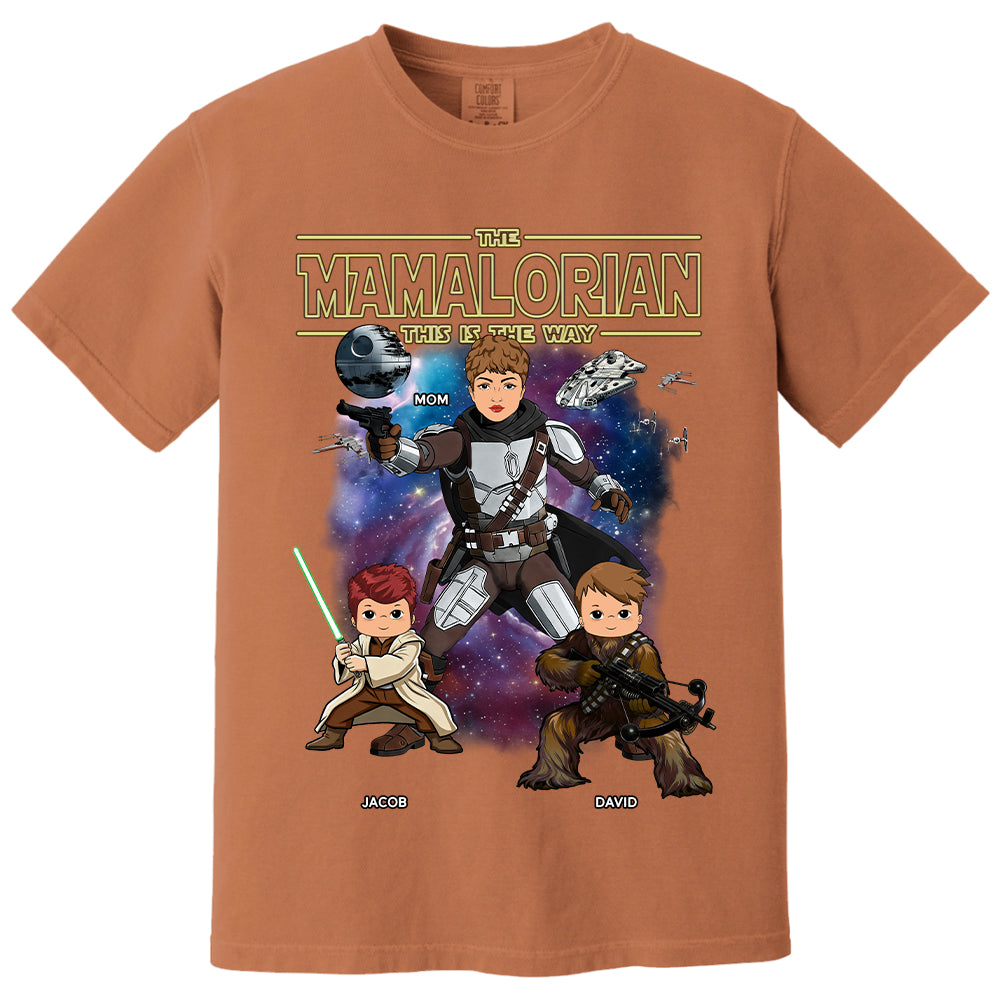 Custom The Mamalorian This Is The Way Vintage Style Shirt For Mom - Mother’s Day Gift Idea 2026 Vh01