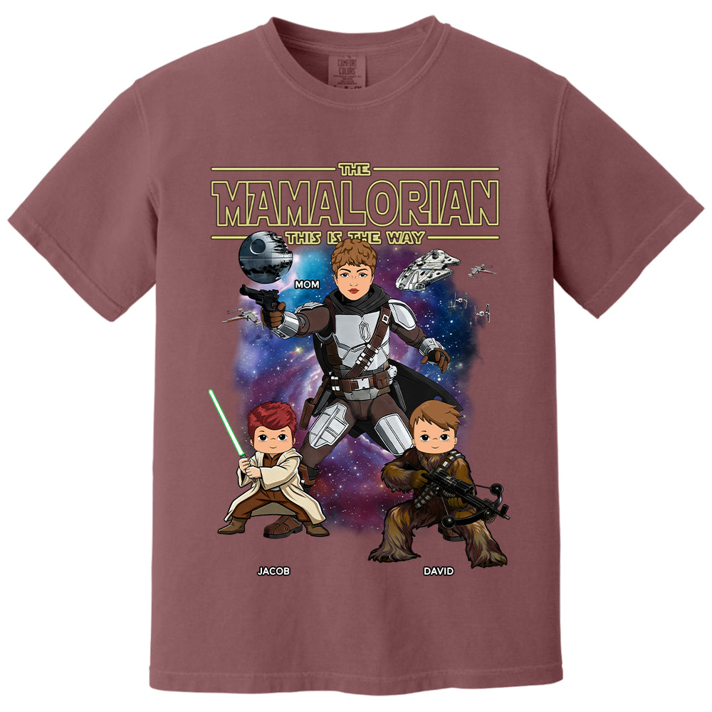 Custom The Mamalorian This Is The Way Vintage Style Shirt For Mom - Mother’s Day Gift Idea 2026 Vh01