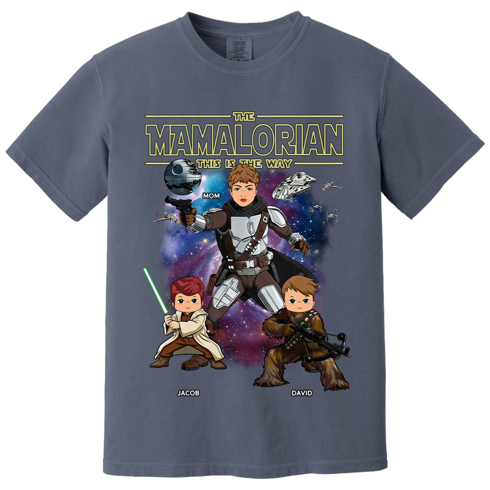 Custom The Mamalorian This Is The Way Vintage Style Shirt For Mom - Mother’s Day Gift Idea 2026 Vh01
