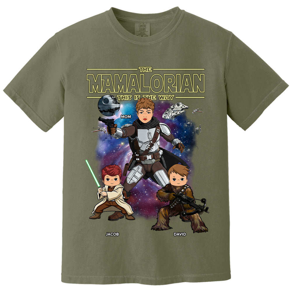 Custom The Mamalorian This Is The Way Vintage Style Shirt For Mom - Mother’s Day Gift Idea 2026 Vh01