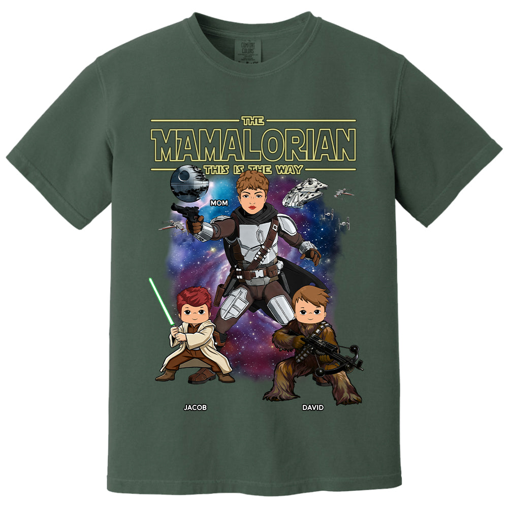Custom The Mamalorian This Is The Way Vintage Style Shirt For Mom - Mother’s Day Gift Idea 2026 Vh01