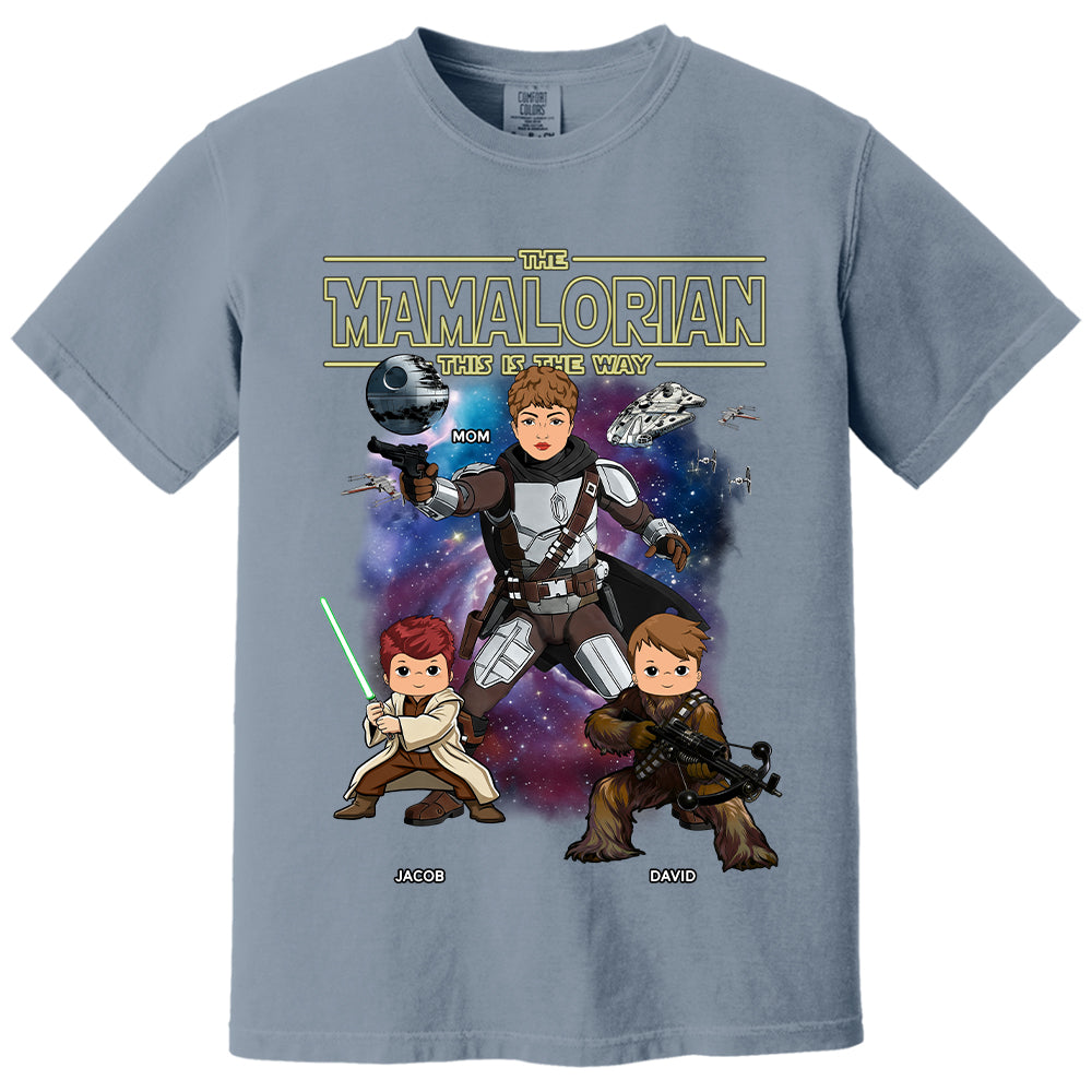 Custom The Mamalorian This Is The Way Vintage Style Shirt For Mom - Mother’s Day Gift Idea 2026 Vh01