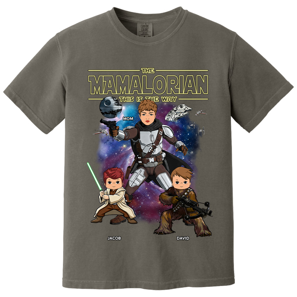 Custom The Mamalorian This Is The Way Vintage Style Shirt For Mom - Mother’s Day Gift Idea 2026 Vh01