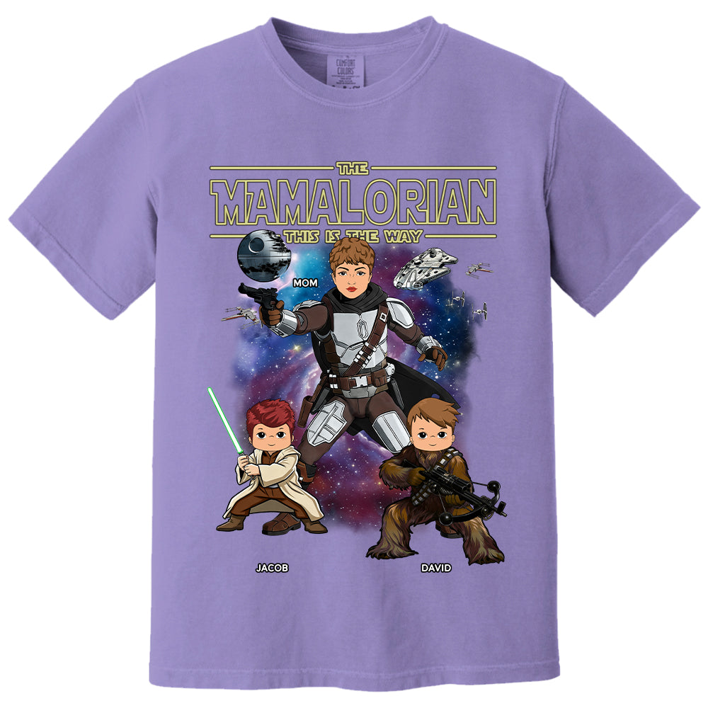 Custom The Mamalorian This Is The Way Vintage Style Shirt For Mom - Mother’s Day Gift Idea 2026 Vh01
