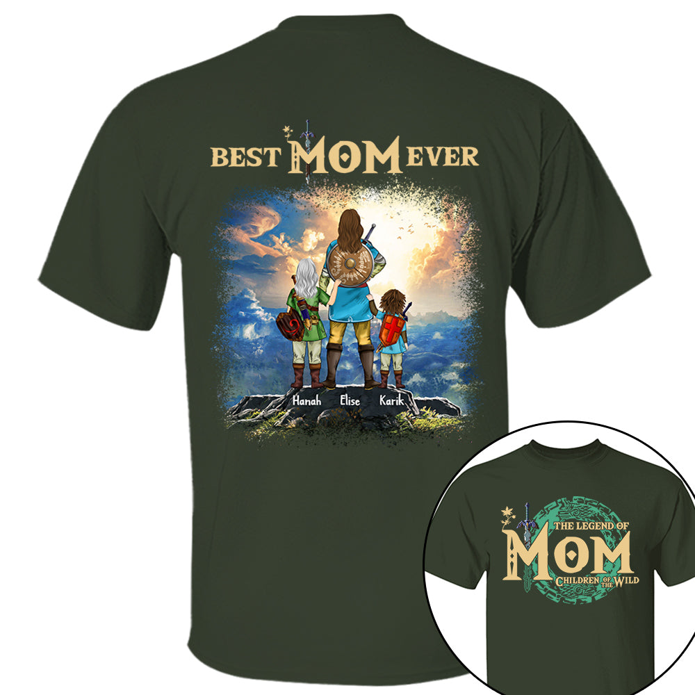 Personalized The Legend Of Mom Zelda Mom Shirt - Mother's Day & Birthday Gift For Mother N3005