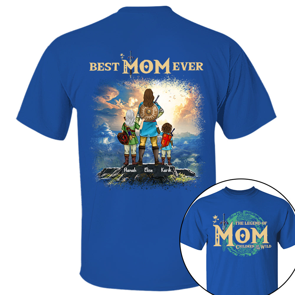 Personalized The Legend Of Mom Zelda Mom Shirt - Mother's Day & Birthday Gift For Mother N3005