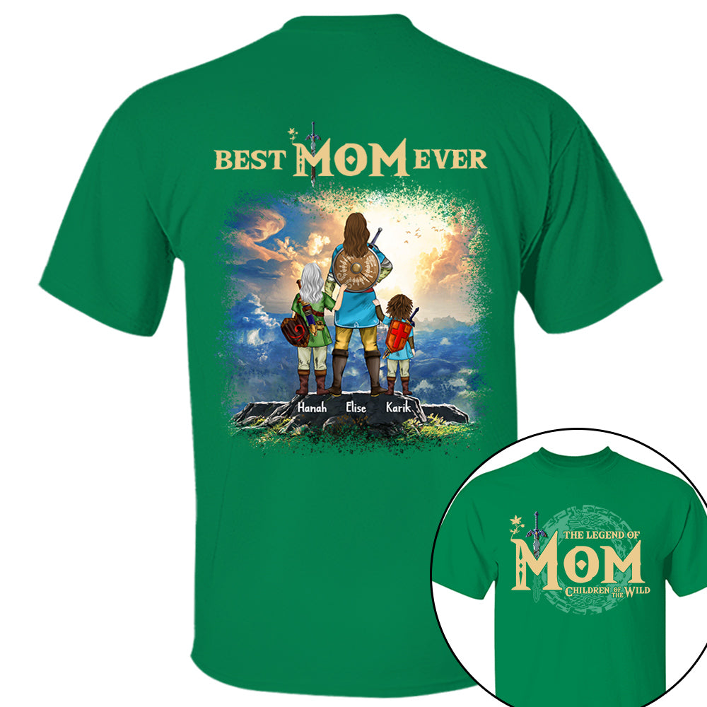 Personalized The Legend Of Mom Zelda Mom Shirt - Mother's Day & Birthday Gift For Mother N3005