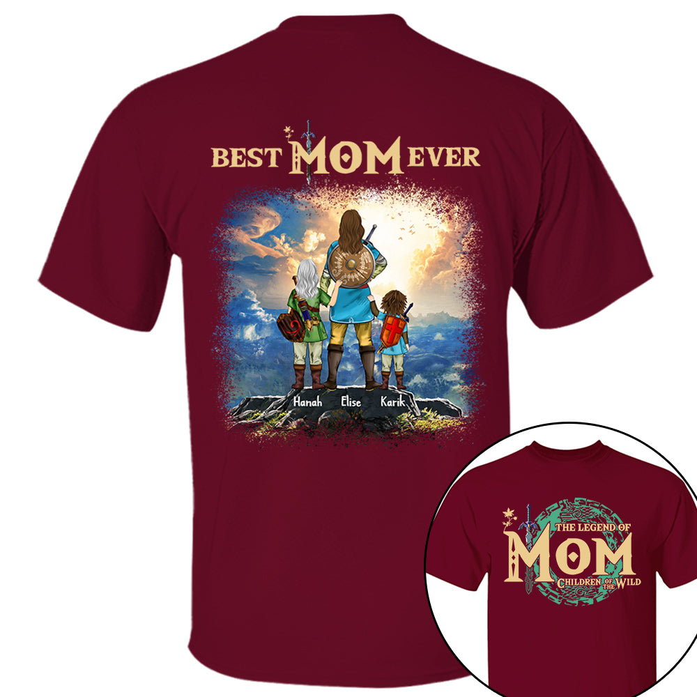 Personalized The Legend Of Mom Zelda Mom Shirt - Mother's Day & Birthday Gift For Mother N3005