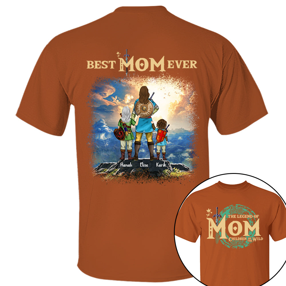 Personalized The Legend Of Mom Zelda Mom Shirt - Mother's Day & Birthday Gift For Mother N3005